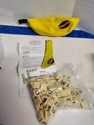 BANANAGRAMS WORD GAME AGES 7 + UP TO 8 PLAYERS Used Complete. 1F - Image 1 of 4