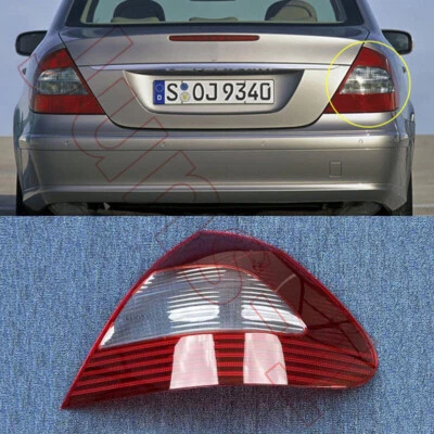 Nueva cubierta de lente de luz trasera lateral derecha para Mercedes-Benz Clase E W211 2006-2008 Foto 1 de 4