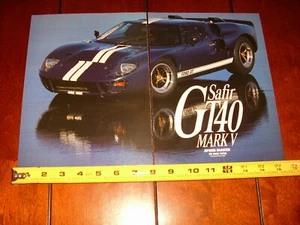 ARTÍCULO SAFIR GT40 MARK V ORIGINAL 1991 - Imagen 1 de 3