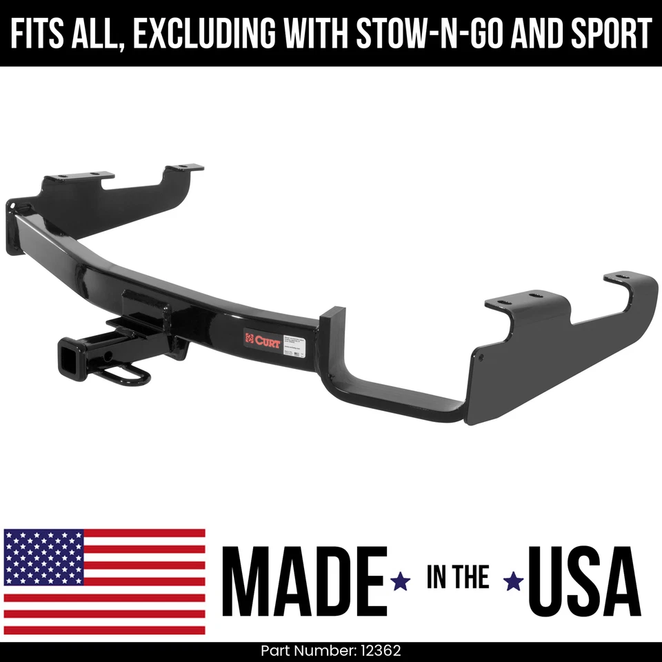 Enganche de remolque para Chrysler Town & Country 04-07 Exc Stow&Go & Sport Curt 3,5 k Foto 1 de 1