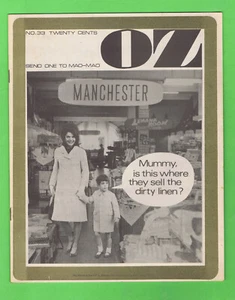 #G. RARE AUSTRALIAN OZ MAGAZINE #33 MARCH 1967 - SATIRICAL POLITICS - Bild 1 von 1