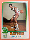 1973-74 Topps Basketball Card; #140 Charlie Scott, EX/NM