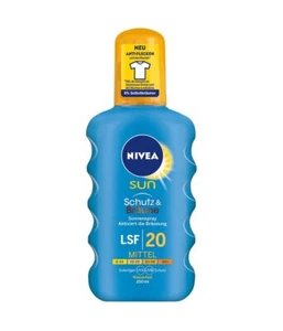 Nivea Sun Spray Solar Protección Y Bronceado SPF 20 Resistente Al Agua 200ml - Imagen 1 de 1