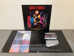 Guns N' Roses - Laser Disc - Set of 3 JAPAN LD - Imagen 1 de 10