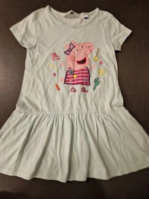 Girls 2-3-4 years Peppa Pig Spanish tunic dress holiday beach clothes next Day - Image 1 of 4