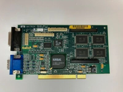 Vtg Matrox MGA 644-00 Rev A MYST/4BN 4MB Retro PC Graphics Card Tested - Image 1 of 4