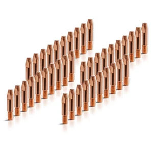 STAHLWERK 40 x Stromdüsen AK25 MB25 Kontaktdüsen M6x28 0,8 mm MIG MAG - Bild 1 von 4