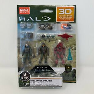 Mega Construx Halo Infinite UNSC Marine Gear Pack  30+ Accessories GRN08