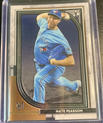 2021 TOPPS MUSEUM COLLECTION NATE PEARSON RC #20 TORONTO BLUE JAYS  - Image 1 of 2