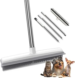 Petibo Pet Broom,Prosweep Pet Hair Broom,Prosweep for Carpet Pet Hair Removal - Picture 1 of 7