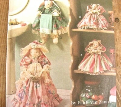 Bathroom Bunnies Sewing Pattern Rabbit Covers Simplicity Crafts 8320 Uncut - Image 1 of 4