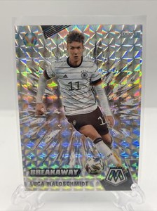 2021 Panini Mosaic UEFA Silver Prizm Breakaway Luca Waldschmidt #9 Germany B22