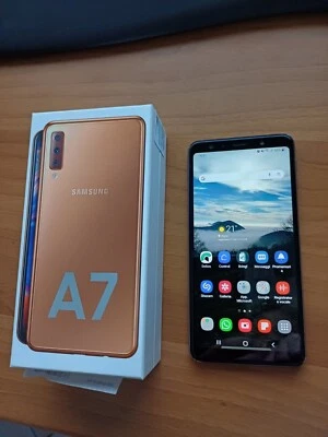 telefono cellulare samsung S7 oro - Immagine 1 di 3