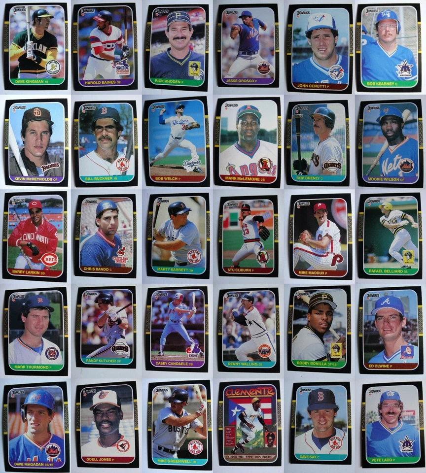 1987 Donruss Baseball Cards Complete Your Set You U Pick From List 441-660 - Image 1 of 1