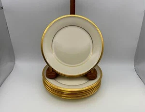 Set of 6 Lenox ETERNAL Bread & Butter Plates - Picture 1 of 3