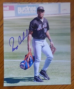 ROGER CEDENO auto signed 8x10 photo New York Mets 1999 - Picture 1 of 1