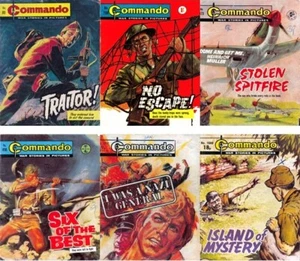 Commando Comics - 1500+ numéros et 2 annuelles sur 8 PC-DVD - Photo 1/1