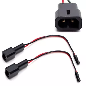For Older BMW Install Newer Model OEM LED License Plate Lamp Conversion Adapters - Picture 1 of 7