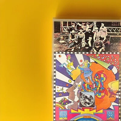 原版复古 Peter Max 海报 1970 MCM Mod 11x16 英寸即时营养品第一 — 第 1/2 张图片