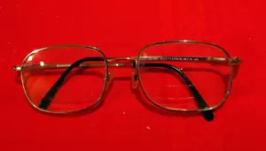 Essentials Gold Platinum Eyeglasses Frames 58 19 145 - Picture 1 of 4