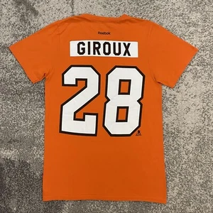 Reebok NHL Philadelphia Flyers Claude Giroux Hockey Shirt Mens Small - Picture 1 of 5