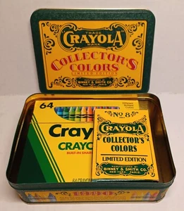 Crayola Vintage 1991 Limited Edition Sammlerfarben Dose mit 72 neuen Buntstiften - Bild 1 von 16