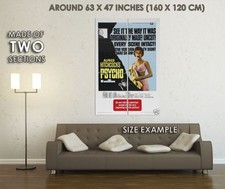 132469 Psycho Hitchcock vintage Decor LAMINATED POSTER US