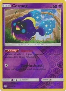 Reverse Holo Cosmog 100/236 SM - Cosmic Eclipse Common Pokemon TCG - Picture 1 of 1