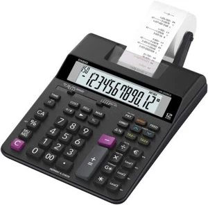 Casio Druckender Tischrechner HR-200RCE, 12-stellig, 2-Farbdruck, Wiederholungsd - Bild 1 von 5