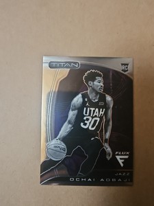 OCHAI AGBAJI RC 2022-23 FLUX TITAN INSERT 12 JAZZ