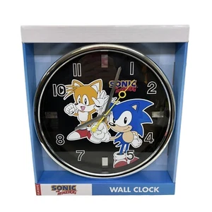 Reloj de Pared Sonic The Hedgehog & Tails Habitación Infantil Juegos Decoración - Imagen 1 de 8