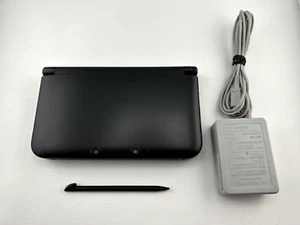 [A-Rang] Nintendo 3DS LL XL Konsole Schwarz mit Ladegerät/Stylus - Bild 1 von 10