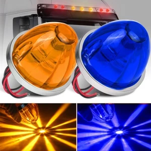 BIG LED Side Marker Watermelon Light Indicator Clearance Lamp Truck  Trailer NEW - Picture 1 of 21