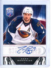 2009-10 Upper Deck Be A Player Zach Bogosian S-ZB Signatures Auto Thrashers