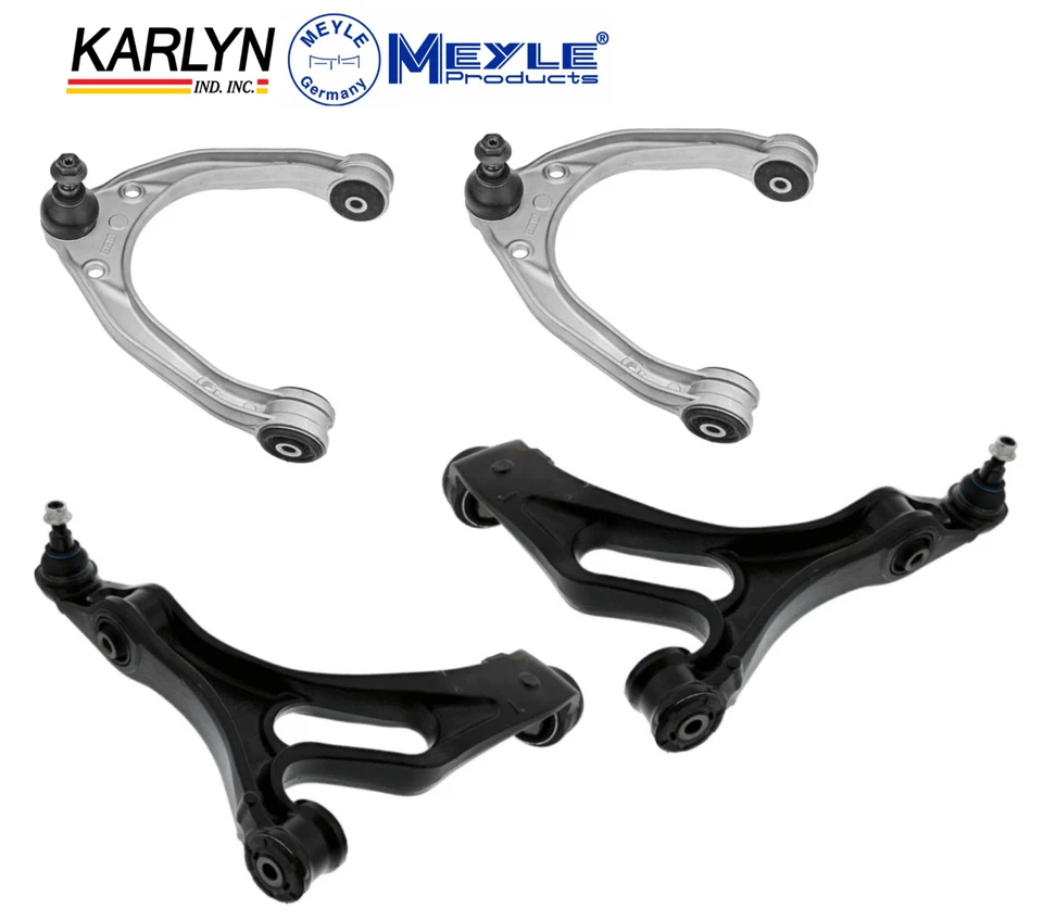Front Upper Lower Control Arm Lt & Rt 4pc OE Spec for Porsche Cayenne VW Touareg Foto 1 de 1