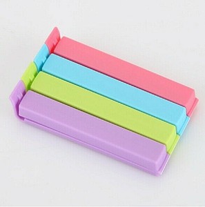 20 Verschlussclips Clips Frischhalteclips Beutel Gefrierbeutel mehrfarbig 11cm