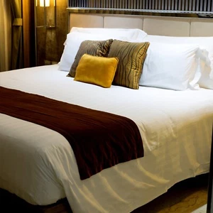 DtexHomes Luxus Flaches Laken 800 Fadenzahl 100% Ägyptische Baumwolle Alle Größen - Weiß - Bild 1 von 9