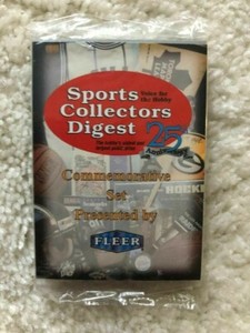 1998 Fleer Sports Collectors Digest 25th Anniversary Commemorative Set Unopened