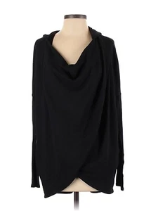 Sudadera con Capucha Athleta Wrap Talla XS Negra Para Mujer Suave Yoga Atlética Modal Agujeros para Pulgares S - Imagen 1 de 2