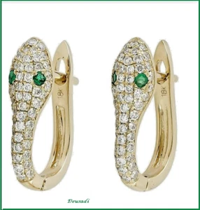 Pendientes de Serpiente en Forma de U para Mujer - Imagen 1 de 2