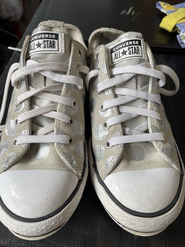 Sneakers da ginnastica Converse All Stars taglia 5 a pois buone condizioni