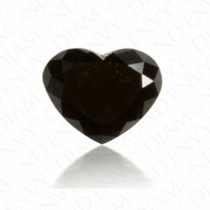 Diamante natural suelto en forma de corazón Diamante negro I3 Claridad... - Imagen 1 de 1