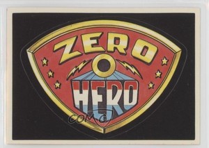 1983 General Mills Zero Heroes Header Card 0a3