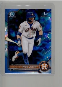 DREW GILBERT SAPPHIRE BOWMAN 1ST 2022 BOWMAN CHROME DRAFT BASEBALL - Bild 1 von 2
