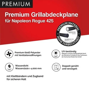 Premium Grill Abdeckhaube für Napoleon Rogue 425 - Bild 1 von 8