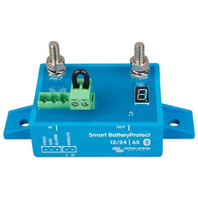 VICTRON ENERGY SMART BATTERY PROTECT 65A - 250A 12/24V BLUETOOTH BPR065022000 - Image 1 of 3