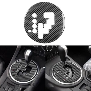 For Mazda MX-5 Miata Center Console Gear Shifter Panel Cover Trim Carbon Fiber - Picture 1 of 12