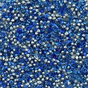 451116 *** 60 STRASS ANCIENS FOND CONIQUE MIX BLEU****1,6/1,9mm - Bild 1 von 1