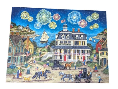 MasterPieces Heartland Gallery "Fireworks Finale" 550 Jigsaw Puzzle Complete  - Image 1 of 4