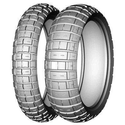 ADV Motorcycle Tyres Kenda K6327 110/70 -17 54H & 140/70 -17 66H TL Aprilia - Image 1 of 4